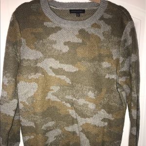 Army green camo sweater